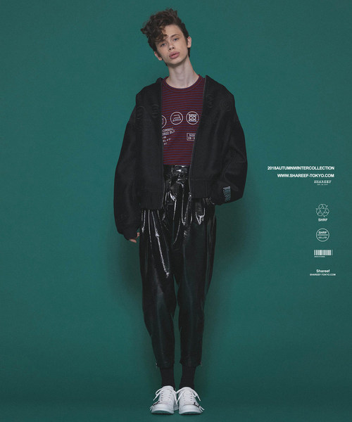 SHAREEF（シャリーフ）の「ENAMEL SNEEKER（スニーカー・メンズ・レッド/ホワイト/パープル/ブラック/ネイビー・1/2）」の10枚目の写真