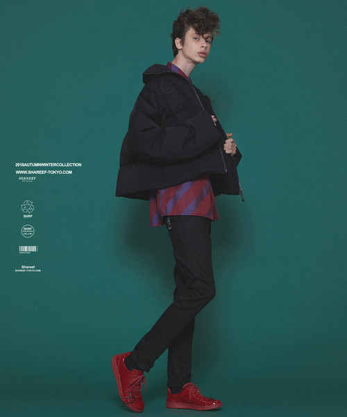 SHAREEF（シャリーフ）の「ENAMEL SNEEKER（スニーカー・メンズ・レッド/ホワイト/パープル/ブラック/ネイビー・1/2）」の12枚目の写真