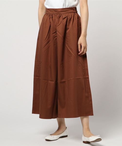 AMERICAN HOLIC（アメリカンホリック）の「・ラチネギャザーワイドガウチョパンツ（その他パンツ・レディース・カーキ/ベージュ/ブルー/イエロー/ネイビー/キャメル・FREE）」の6枚目の写真