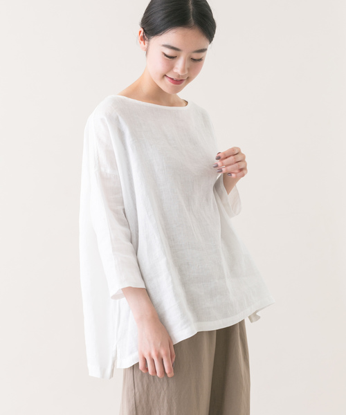 かぐれ(カグレ)の「リネンワイドプルオーバー(シャツ/ブラウス)」 - WEAR かぐれ(カグレ)の「リネンワイドプルオーバー(シャツ/ブラウス)」 - WEAR