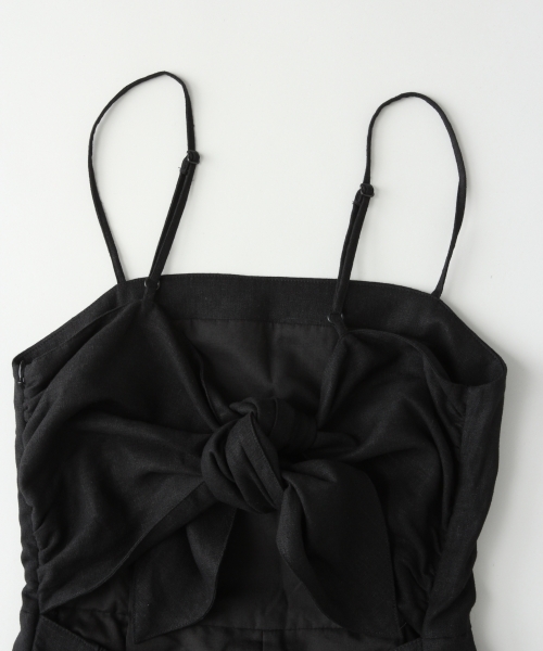 LOWRYS FARM（ローリーズファーム）の「メンアサウシロリボンサロペ　804623（サロペット/オーバーオール・レディース・ブラック/グリーン/グレー・MEDIUM/LARGE）」の17枚目の写真