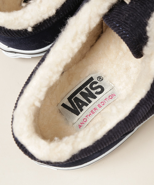 Another Edition（アナザーエディション）の「【AE×VANS】 SUED ERA★（スニーカー・レディース・ネイビー/ワイン・22.5cm/23.0cm/23.5cm/24.0cm/24.5cm/25.0cm）」の9枚目の写真