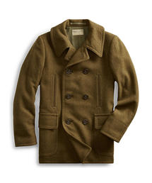 RRL ウール ツイル ピーコート オリーブ 35779896_10122_D_215.jpg
