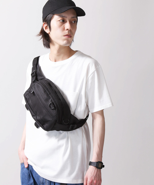 WEGO（ウィゴー）の「WEGO/ウエストボディバッグ（ボディバッグ/ウエストポーチ・レディース・ブラック/パープル・FREE）」の3枚目の写真