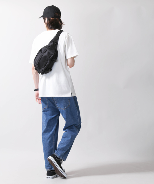 WEGO（ウィゴー）の「WEGO/ウエストボディバッグ（ボディバッグ/ウエストポーチ・レディース・ブラック/パープル・FREE）」の4枚目の写真