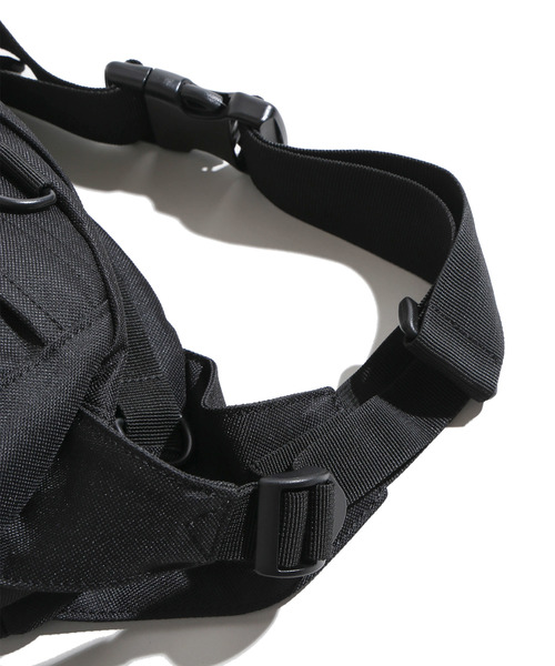 WEGO（ウィゴー）の「WEGO/ウエストボディバッグ（ボディバッグ/ウエストポーチ・レディース・ブラック/パープル・FREE）」の10枚目の写真