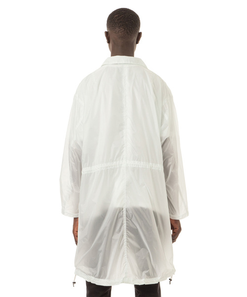 Sandinista(サンディニスタ)の「Super Light Soutien Collar Nylon Coat / 超軽量ステンカラーナイロンコート(その他アウター・メンズ・ホワイト/ブラック/オリーブ・SMALL/MEDIUM/LARGE)」の5枚目の写真