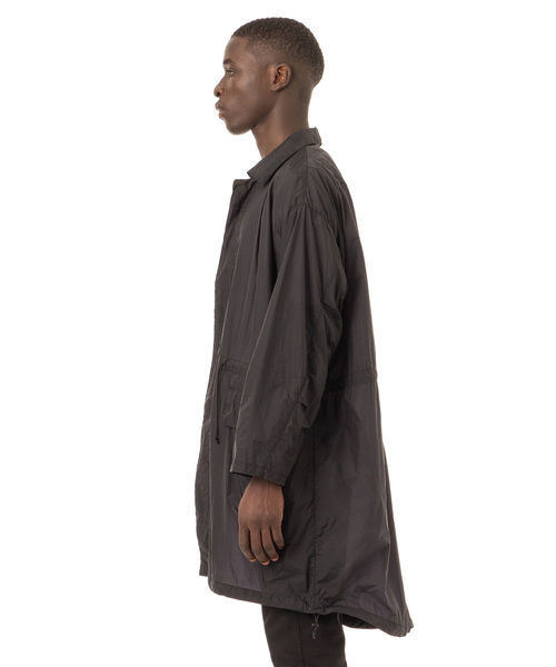 Sandinista(サンディニスタ)の「Super Light Soutien Collar Nylon Coat / 超軽量ステンカラーナイロンコート(その他アウター・メンズ・ホワイト/ブラック/オリーブ・SMALL/MEDIUM/LARGE)」の6枚目の写真
