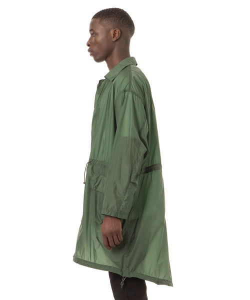 Sandinista(サンディニスタ)の「Super Light Soutien Collar Nylon Coat / 超軽量ステンカラーナイロンコート(その他アウター・メンズ・ホワイト/ブラック/オリーブ・SMALL/MEDIUM/LARGE)」の8枚目の写真
