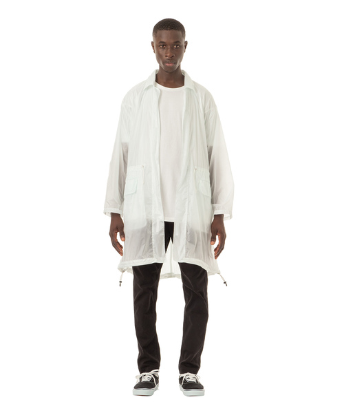 Sandinista(サンディニスタ)の「Super Light Soutien Collar Nylon Coat / 超軽量ステンカラーナイロンコート(その他アウター・メンズ・ホワイト/ブラック/オリーブ・SMALL/MEDIUM/LARGE)」の10枚目の写真