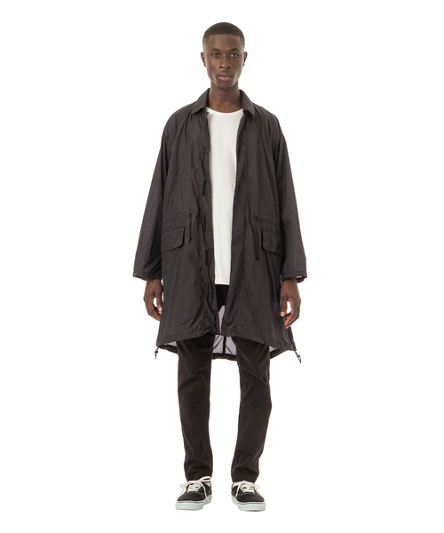 Sandinista(サンディニスタ)の「Super Light Soutien Collar Nylon Coat / 超軽量ステンカラーナイロンコート(その他アウター・メンズ・ホワイト/ブラック/オリーブ・SMALL/MEDIUM/LARGE)」の11枚目の写真