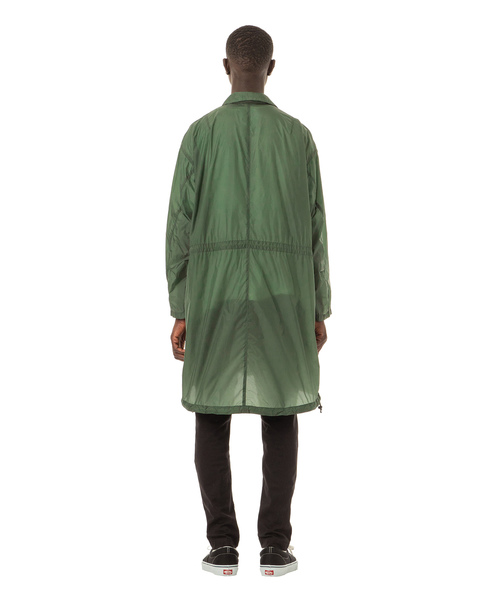 Sandinista(サンディニスタ)の「Super Light Soutien Collar Nylon Coat / 超軽量ステンカラーナイロンコート(その他アウター・メンズ・ホワイト/ブラック/オリーブ・SMALL/MEDIUM/LARGE)」の14枚目の写真