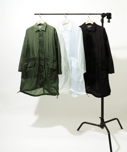 Sandinista(サンディニスタ)の「Super Light Soutien Collar Nylon Coat / 超軽量ステンカラーナイロンコート(その他アウター・メンズ・ホワイト/ブラック/オリーブ・SMALL/MEDIUM/LARGE)」の21枚目の写真