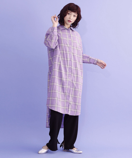 超特価sale開催 ワンピース Merlot メルロー のワンピース チェック柄シャツワンピース 8139 を購入できます Merlot ワンピースチェック柄シャツワンピース8139 ワンピース Merlot メルロー のファッション