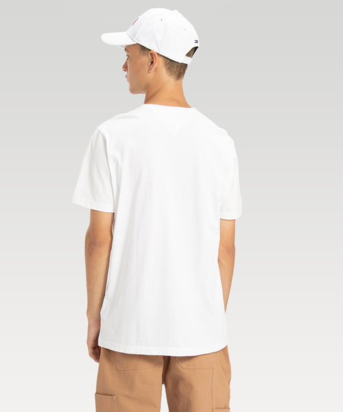 tommy jeans(トミー ジーンズ)の「ベーシックVネックTシャツ(Tシャツ/カットソー・メンズ・ホワイト/ブラック/ネイビー/グレー・SMALL/MEDIUM/LARGE/X-LARGE)」の12枚目の写真