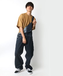 Denim Wide Overall/デニム ワイド オーバーオール/ユニセックス対応