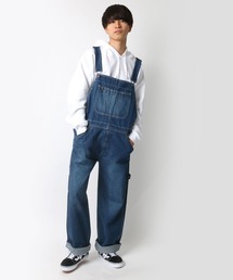 Denim Wide Overall/デニム ワイド オーバーオール/ユニセックス対応
