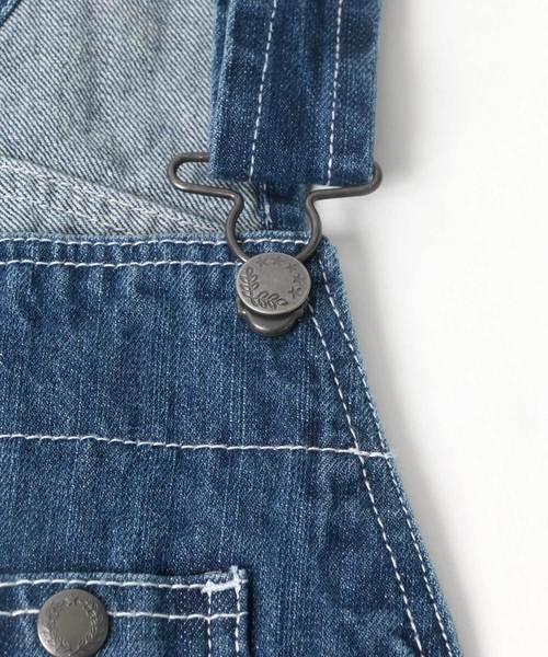 Lazar(ラザル)の「Denim Wide Overall/デニム ワイド オーバーオール/ユニセックス対応(サロペット/オーバーオール・メンズ・ブルー/ワンウォッシュ・S/M/L/XL/XS)」の4枚目の写真