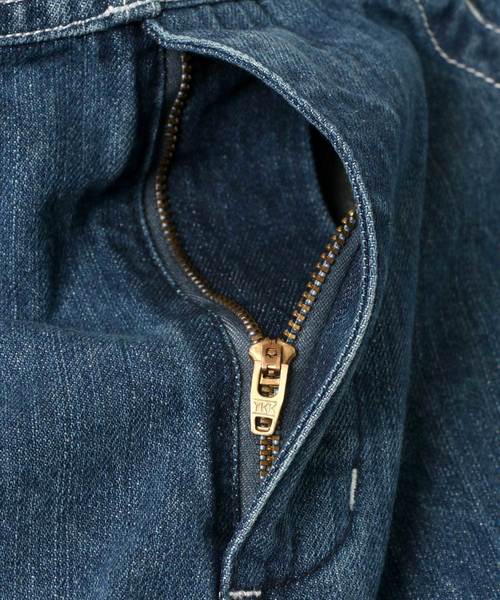 Lazar(ラザル)の「Denim Wide Overall/デニム ワイド オーバーオール/ユニセックス対応(サロペット/オーバーオール・メンズ・ブルー/ワンウォッシュ・S/M/L/XL/XS)」の5枚目の写真