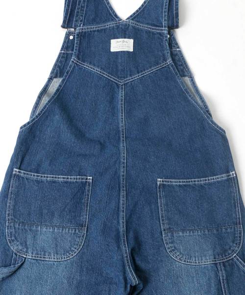 Lazar(ラザル)の「Denim Wide Overall/デニム ワイド オーバーオール/ユニセックス対応(サロペット/オーバーオール・メンズ・ブルー/ワンウォッシュ・S/M/L/XL/XS)」の9枚目の写真