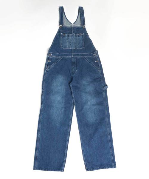 Lazar(ラザル)の「Denim Wide Overall/デニム ワイド オーバーオール/ユニセックス対応(サロペット/オーバーオール・メンズ・ブルー/ワンウォッシュ・S/M/L/XL/XS)」の10枚目の写真