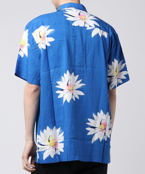 DOUBLE RAINBOUU/ダブルレインボー GLOSSY POSSY S/S HAWAIIAN SHIRT