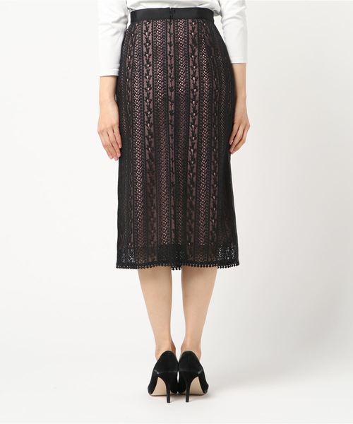 897t*美品 ルルウィルビー サークルレーススカート LOULOU WILLOUGHBY（ルルウィルビー）の「【LOULOU WILLOUGHBY