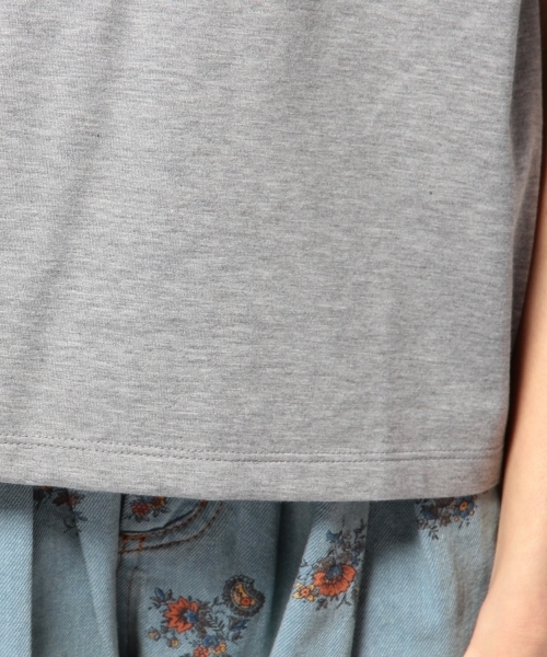 Another Edition（アナザーエディション）の「AE GEEK LACE T（Tシャツ/カットソー・レディース・ホワイト/グレー/ライム・フリー）」の12枚目の写真