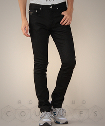 ROSE BUD COUPLES  | APRIL 77 / ブラック デニム ストレッチ パンツ(デニムパンツ)