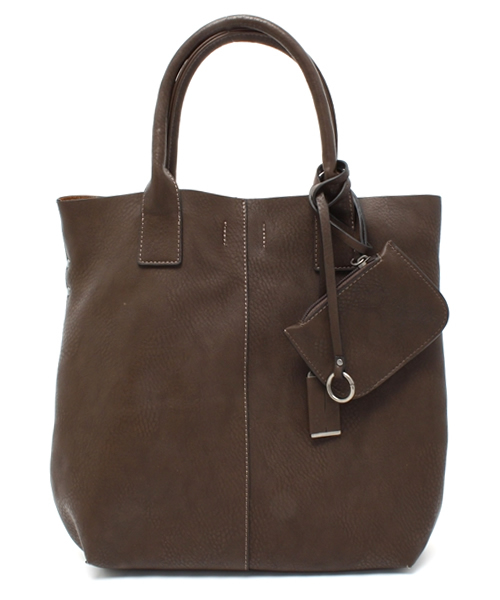 NANO universe（ナノユニバース）の「×トートインショルダーバッグ（ショルダーバッグ・レディース・ベージュ/キャメル/ダークブラウン/チャコール・FREE）」の6枚目の写真