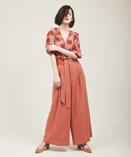 The Virgnia（ザ ヴァージニア）の「ヒール切替パンプス（パンプス・レディース・ベージュ/パープル・38/36/37）」の4枚目の写真