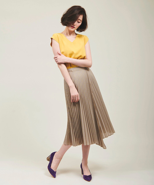 The Virgnia（ザ ヴァージニア）の「ヒール切替パンプス（パンプス・レディース・ベージュ/パープル・38/36/37）」の7枚目の写真