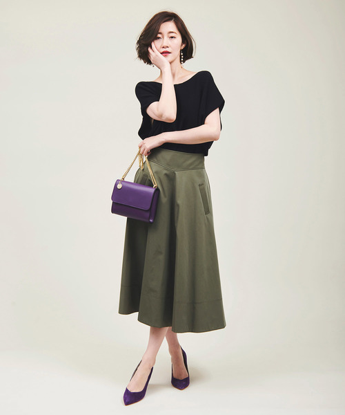 The Virgnia（ザ ヴァージニア）の「ヒール切替パンプス（パンプス・レディース・ベージュ/パープル・38/36/37）」の8枚目の写真