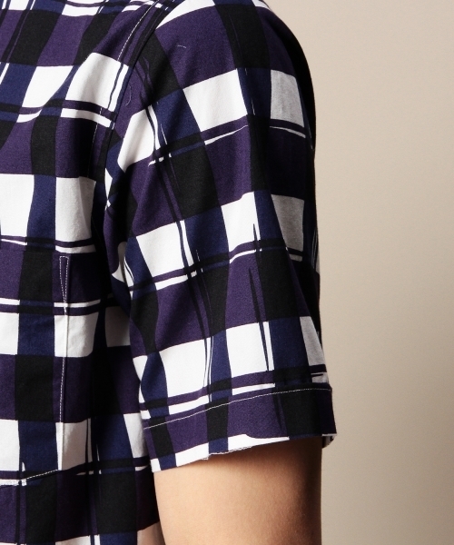 BEAUTY&YOUTH UNITED ARROWS(ビューティーアンドユースユナイテッドアローズ)の「BY ドローイング ギンガム レギュラーカラー シャツ(シャツ/ブラウス・メンズ・ダークグレー/ネイビー・SMALL/MEDIUM/LARGE/X-LARGE/X-SMALL)」の7枚目の写真