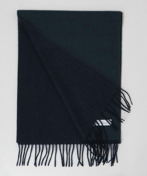 green label relaxing（グリーンレーベルリラクシング）の「カシミヤ REVER SOLID 19F マフラー（マフラー・メンズ・ダークブラウン/ワインレッド/ダークグレー/モカ/ダークグリーン/ネイビー・FREE）」の7枚目の写真