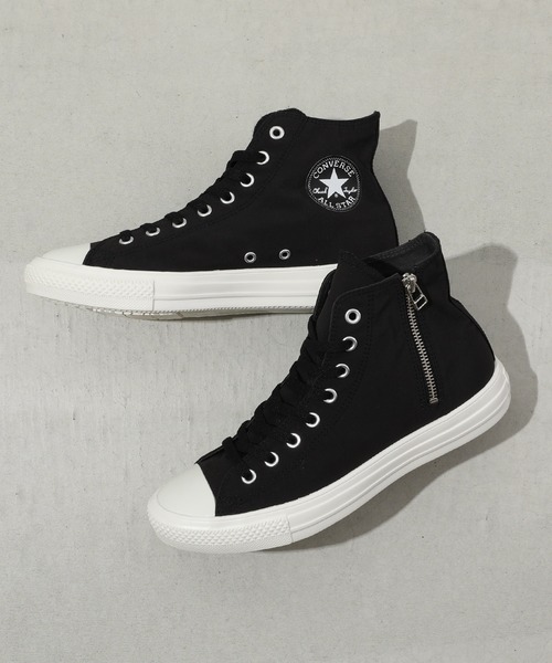 CONVERSE(コンバース)の「コンバース CONVERSE / オールスターライト ナイロンZ ハイカットスニーカー(スニーカー・メンズ・ブラック/オリーブ・26.0cm/28.0cm/27.0cm)」の2枚目の写真