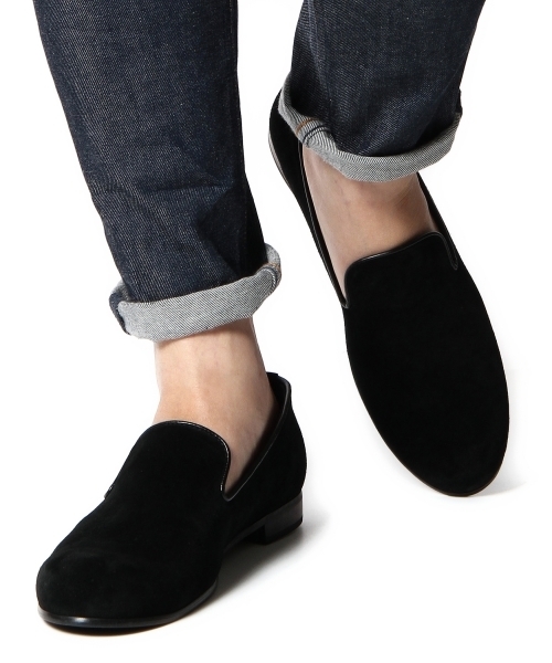 BEAUTY&YOUTH UNITED ARROWS（ビューティーアンドユースユナイテッドアローズ）の「BY プレーントゥ スリッポン シューズ ◆（スリッポン・メンズ・ブラウン/ブラック/ネイビー・28cm(3)/26cm(1)/25cm(0)/27cm(2)）」の2枚目の写真