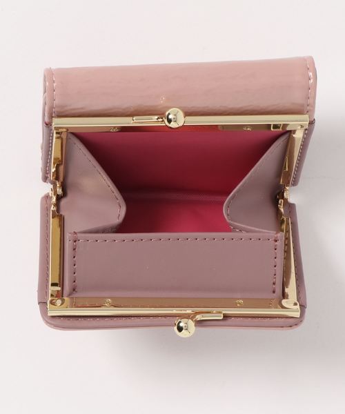 Heather(ヘザー)の「レターエナメルミニウォレット 874275(財布・レディース・ライトブルー/ベージュ/ピンク・FREE)」の7枚目の写真