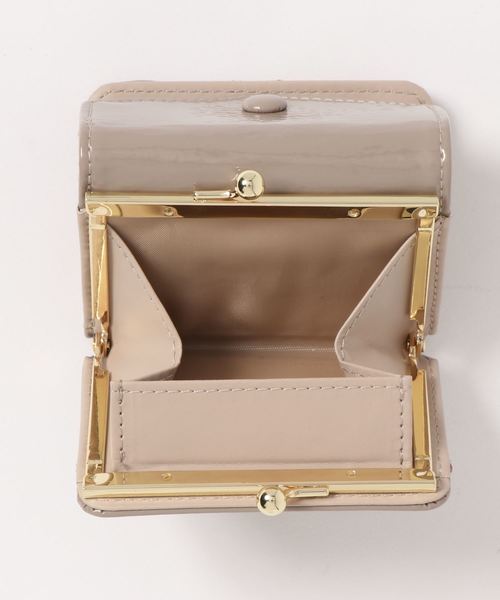 Heather(ヘザー)の「レターエナメルミニウォレット 874275(財布・レディース・ライトブルー/ベージュ/ピンク・FREE)」の9枚目の写真