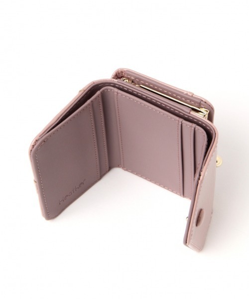 Heather(ヘザー)の「レターエナメルミニウォレット 874275(財布・レディース・ライトブルー/ベージュ/ピンク・FREE)」の20枚目の写真