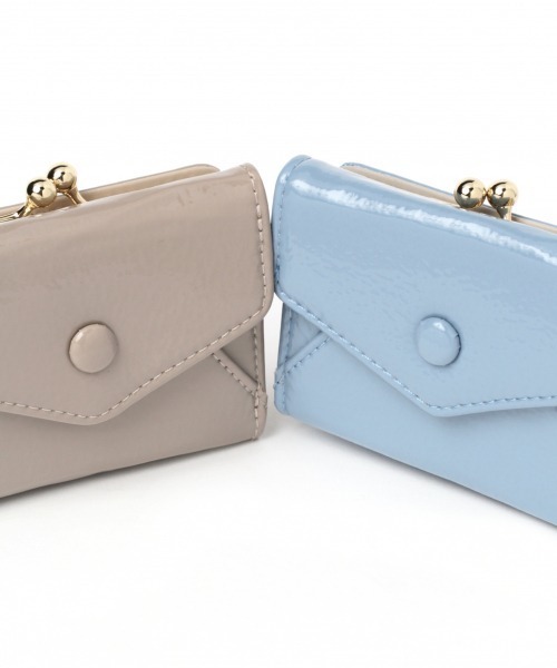 Heather(ヘザー)の「レターエナメルミニウォレット 874275(財布・レディース・ライトブルー/ベージュ/ピンク・FREE)」の14枚目の写真