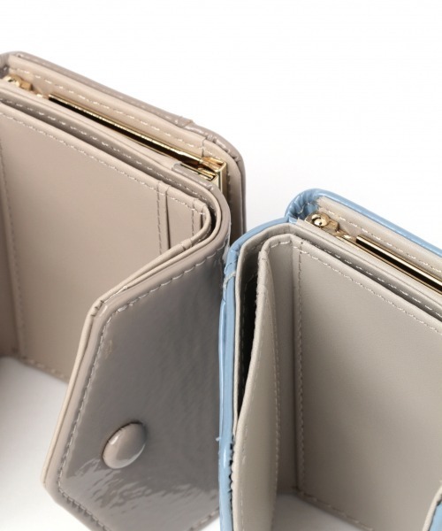 Heather(ヘザー)の「レターエナメルミニウォレット 874275(財布・レディース・ライトブルー/ベージュ/ピンク・FREE)」の13枚目の写真