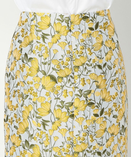 NARACAMICIE（ナラカミーチェ）の「フラワージャカードタイトスカート（スカート・レディース・イエロー/ブルー・SMALL/MEDIUM/LARGE）」の7枚目の写真