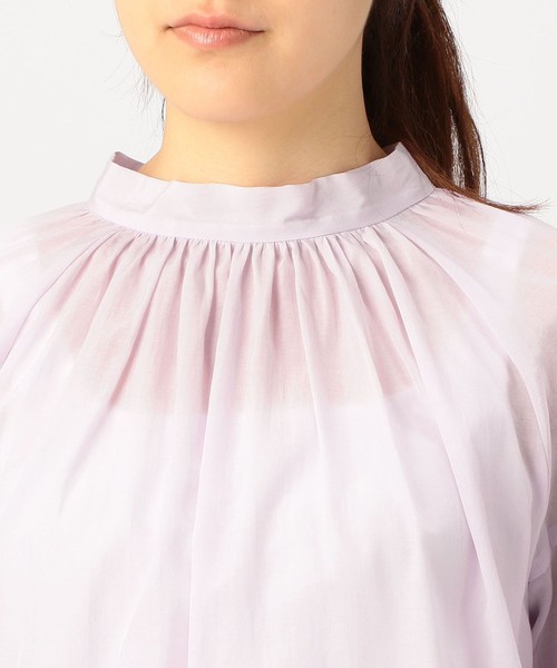 Tiara（ティアラ）の「2wayタイブラウス（シャツ/ブラウス・レディース・ホワイト/ライラック/グレー系その他・FREE）」の4枚目の写真