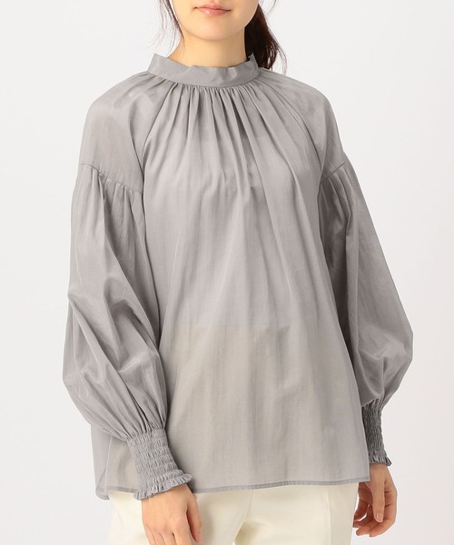 Tiara（ティアラ）の「2wayタイブラウス（シャツ/ブラウス・レディース・ホワイト/ライラック/グレー系その他・FREE）」の11枚目の写真