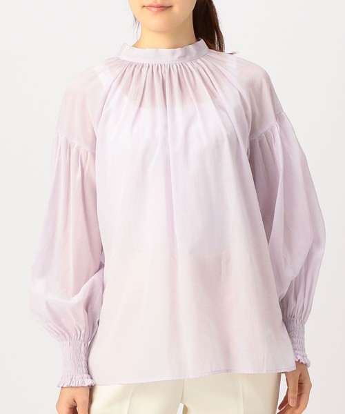 Tiara（ティアラ）の「2wayタイブラウス（シャツ/ブラウス・レディース・ホワイト/ライラック/グレー系その他・FREE）」の20枚目の写真