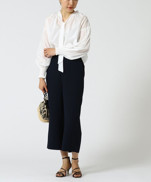 Tiara（ティアラ）の「2wayタイブラウス（シャツ/ブラウス・レディース・ホワイト/ライラック/グレー系その他・FREE）」の21枚目の写真