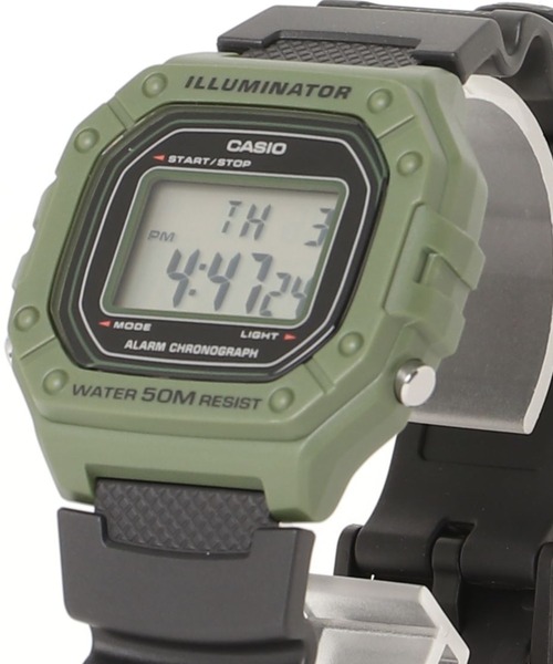 CASIO カシオ / スタンダード デジタルウォッチ 樹脂ベルト 5気圧防水 腕時計 // Wシリーズ（デジタル腕時計）｜CASIO（カシオ）