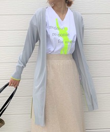 Q | UVカットロングカーディガン(カーディガン/ボレロ)