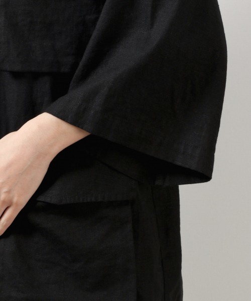 LOWRYS FARM（ローリーズファーム）の「ＢＩＧサファリジャケット／７Ｓ　877177（ミリタリージャケット・レディース・アイボリー/カーキ/ブラック・FREE）」の12枚目の写真